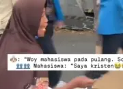 Momen Lucu di Tengah Demo Mahasiswa Jawaban Pemulung Ini Bikin Massa Pecah Tawa