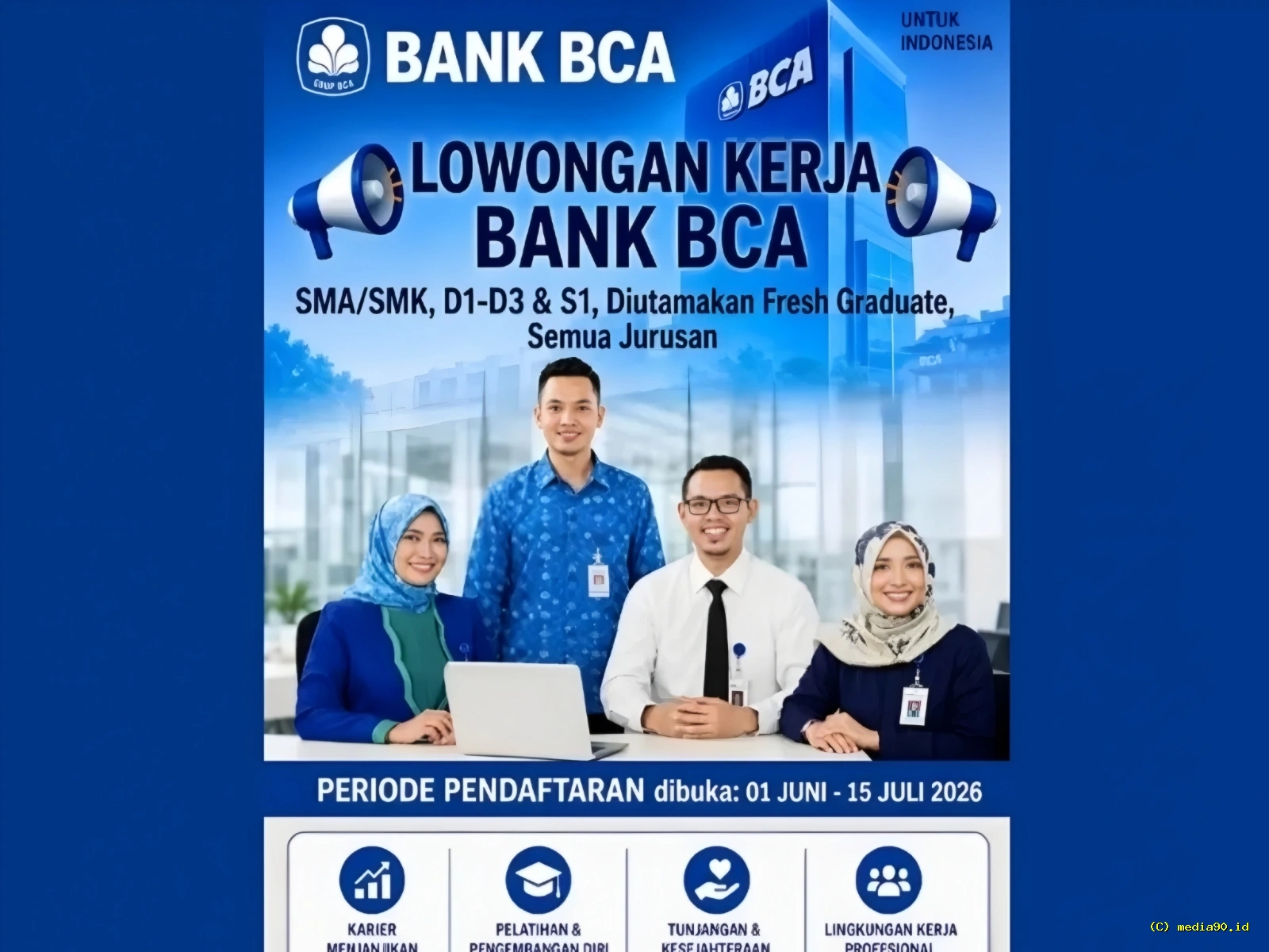 Benarkah BCA Buka Lowongan Kerja 2026 di TikTok Simak Faktanya Sebelum Isi Data Pribadi
