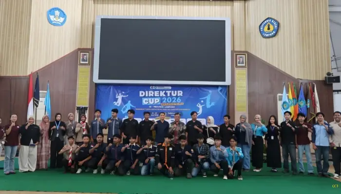 Polinela Gelar Direktur Cup 2026, Ajang Pengembangan Bakat dan Pembinaan Karakter Mahasiswa