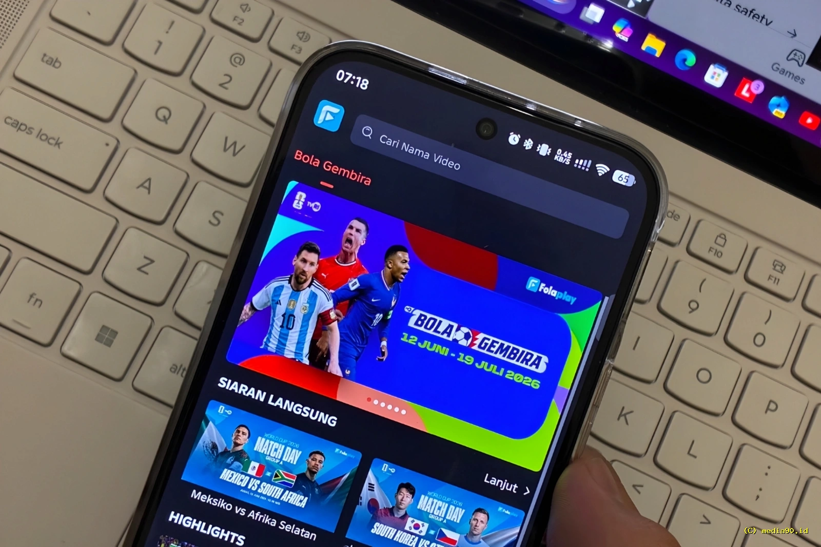 Lengkap Cara Nonton Piala Dunia 2026 di HP Laptop dan Smart TV Beserta Harganya