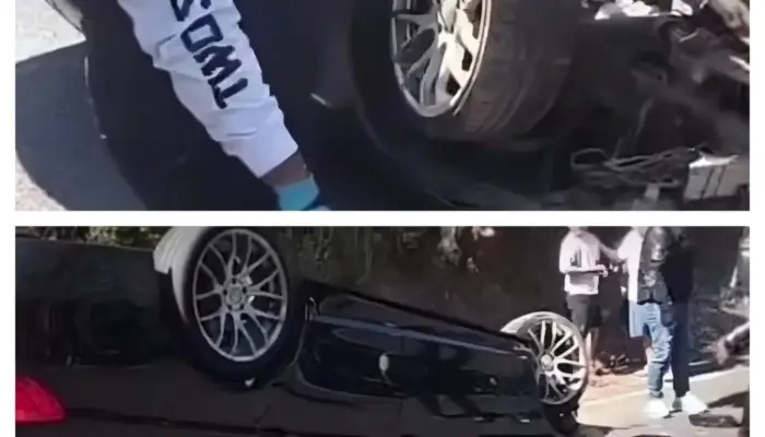 BMW Terbalik di Tikungan Irung Petruk Bantul, Mahasiswa Jogja Alami Kecelakaan Tunggal