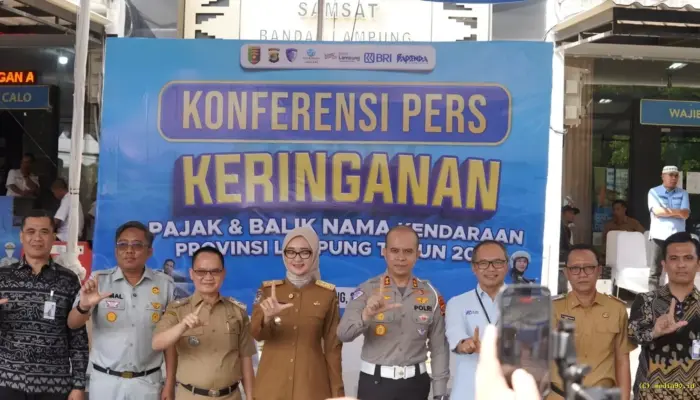 BRI Kanca Teluk Betung Dukung Program Keringanan Pajak Kendaraan 2026, Permudah Masyarakat Lampung Penuhi Kewajiban Pajak