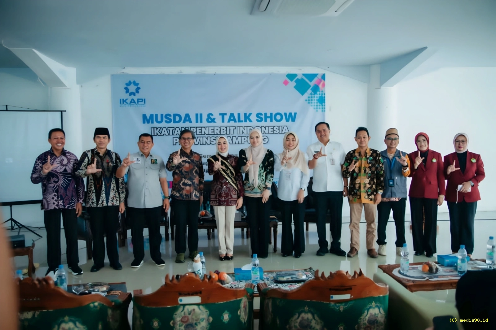 Bunda Literasi dan Ketua TP PKK Lampung Tegaskan Literasi Kunci Kemajuan Daerah di Musda II IKAPI