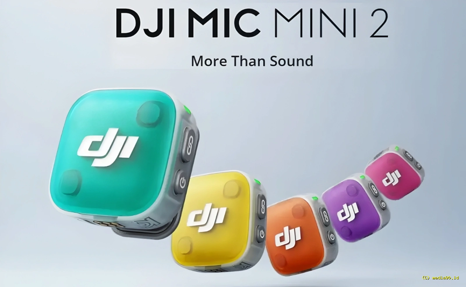 DJI Resmi Rilis DJI Mic Mini 2 Mikrofon Wireless Ringkas untuk Rekaman Fleksibel