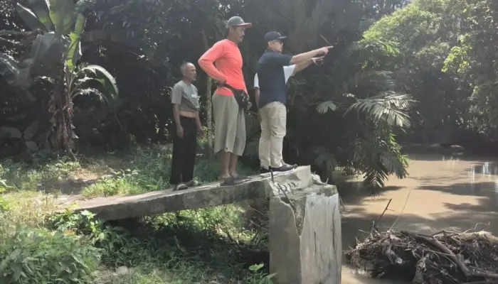 Ahmad Al-Akhran Respons Cepat Aduan Warga, Tinjau Jembatan Pertanian yang Putus di Palas