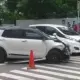 Detik Detik Mobil Hilang Kendali di Cipinang Indah Pengendara Motor Tewas