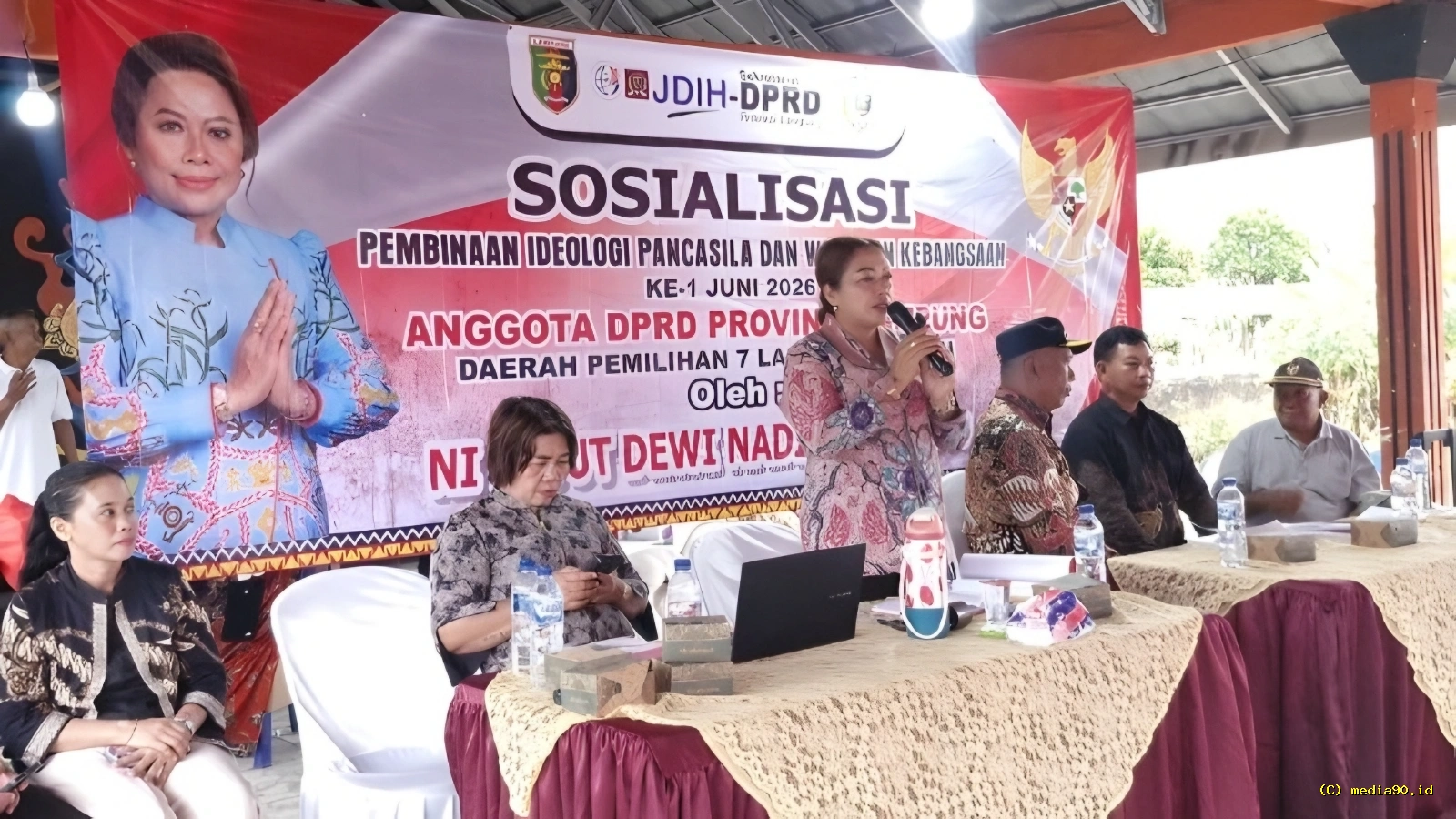 Dewi Kumalasari Ajak Pemuda Perkuat Persatuan dalam Sosialisasi Ideologi Pancasila di Seputih Raman