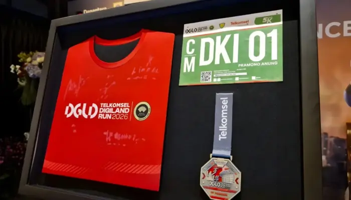 MyTelkomsel dan 5G Jadi Andalan di Digiland Run 2026