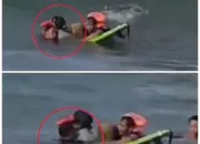 Tim SAR Parangtritis Selamatkan Dua Wisatawan Asal Malang dari Insiden Laut