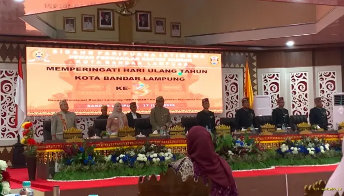 Di Paripurna HUT ke-344, Eva Dwiana Tegaskan Komitmen Bangun Bandar Lampung yang Maju