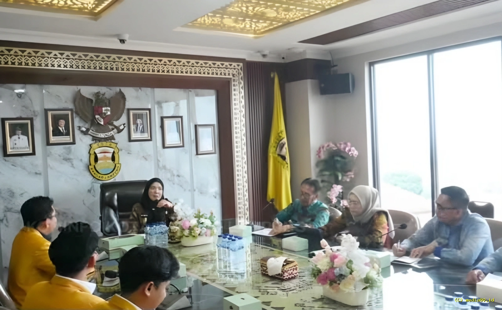 Eva Dwiana Terima Audiensi IPM Lampung Dukung Pembinaan dan Kepemimpinan Pelajar