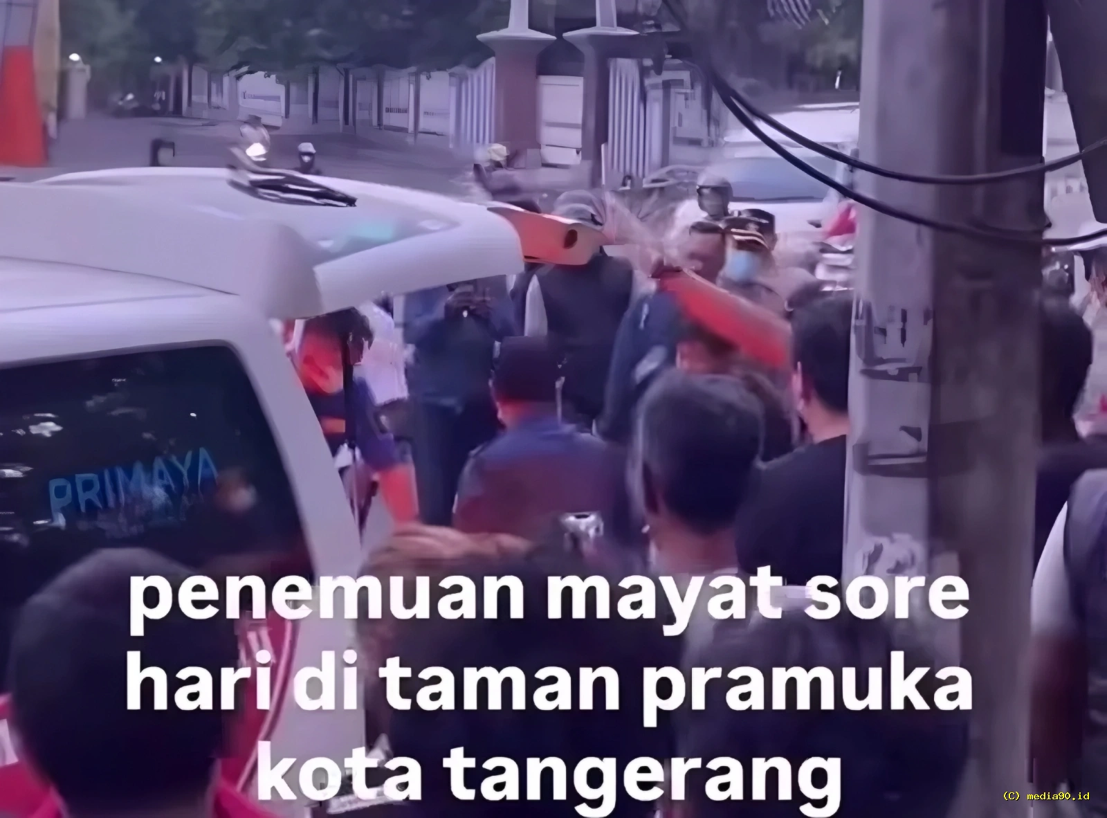 Geger! Mayat Tanpa Identitas Ditemukan di Taman Pramuka Tangerang, Polisi Selidiki Kasus