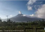 Gunung Lewotobi Laki-laki Erupsi Pagi Ini, Kolom Abu Vulkanik Capai 400 Meter
