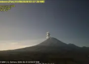 Gunung Semeru Kembali Erupsi, Kolom Abu Vulkanik Capai 700 Meter ke Arah Barat Daya