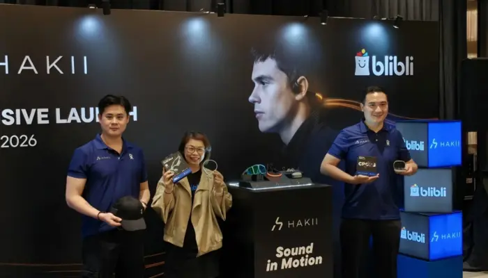 HAKII Resmi Hadir di Indonesia, Tawarkan Audio Wearable Open-Ear Eksklusif di Blibli