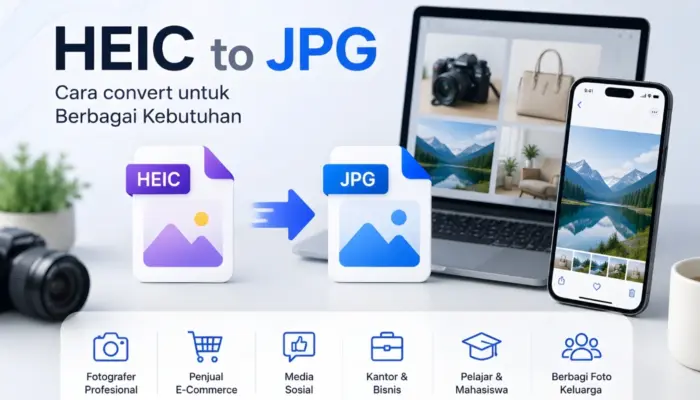 HEIC to JPG: Cara Convert untuk Berbagai Kebutuhan