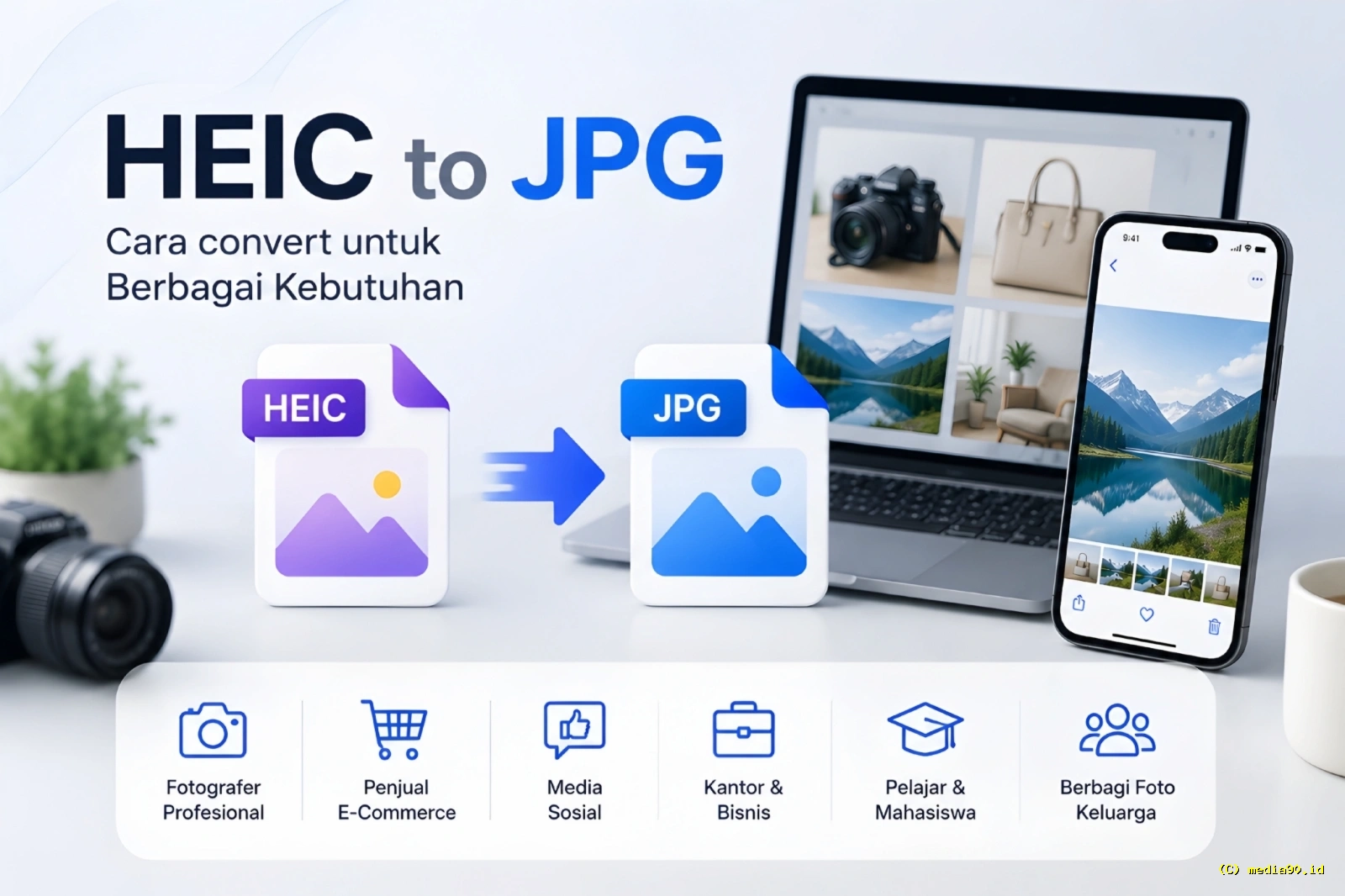 HEIC ke JPG Cara Mudah Convert untuk Berbagai Kebutuhan