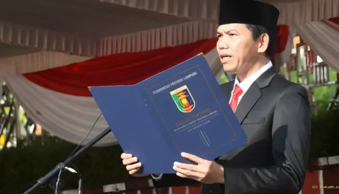 DPRD Lampung dan Pemprov Gelar Upacara Hari Lahir Pancasila 2026, Ade Utami Ibnu Bacakan Pembukaan UUD 1945