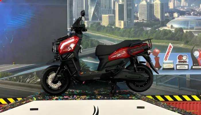 Indomobil eMotor Tyranno X Resmi Meluncur di Jakarta Fair 2026, Skuter Listrik Multifungsi dengan Jarak Tempuh 160 Km
