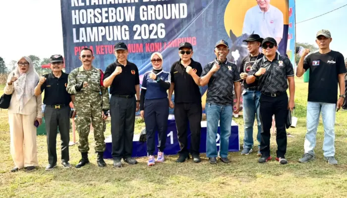 KONI Lampung Perkenalkan Kawasan Kotabaru sebagai Calon Sport Center Lewat Kejurnas Ketahanan Berkuda