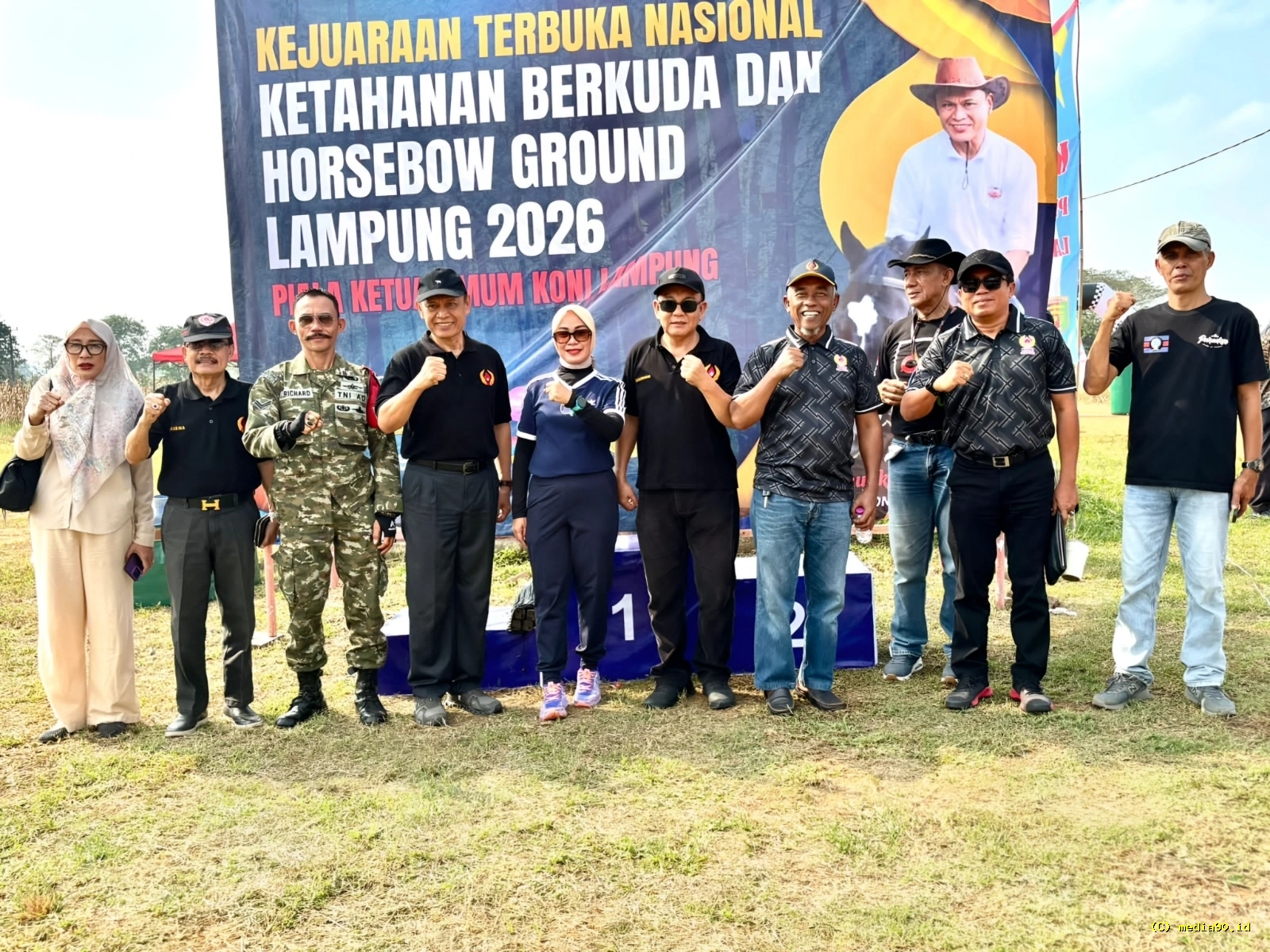 KONI Lampung Perkenalkan Kawasan Kotabaru sebagai Calon Sport Center Lewat Kejurnas Ketahanan Berkuda