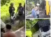 Kecelakaan Beruntun di Blega Bangkalan Libatkan Dua Truk dan Honda PCX, Satu Korban Meninggal