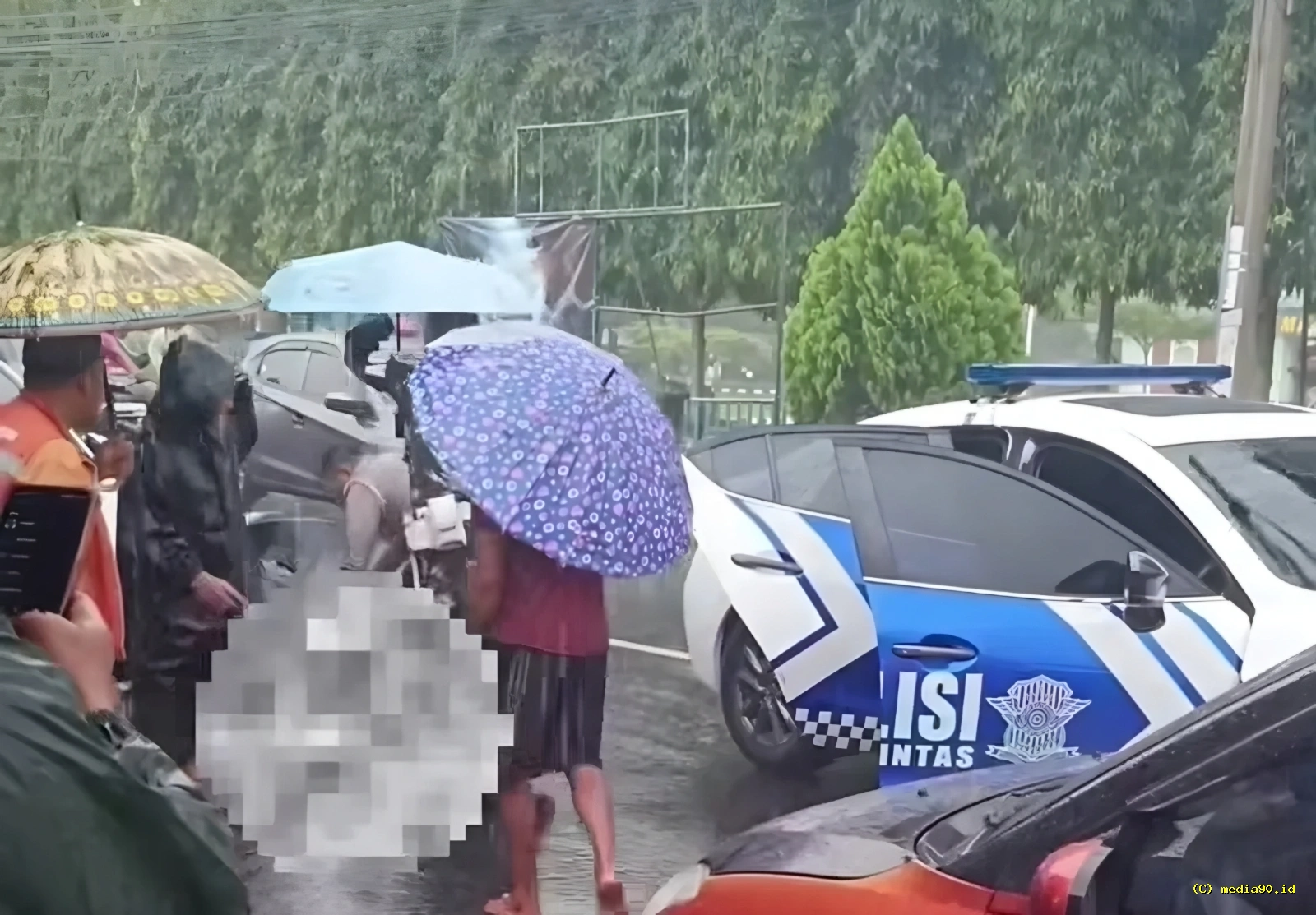 Kecelakaan Maut Terjadi di Depan Kodim Kuningan, Pengendara Motor Asal Purwawinangun Meninggal Dunia
