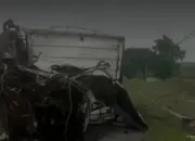 Dua Sopir Tewas dalam Kecelakaan Beruntun Tiga Truk di Jalinsum Lampung Selatan, Diduga Dipicu Rem Blong