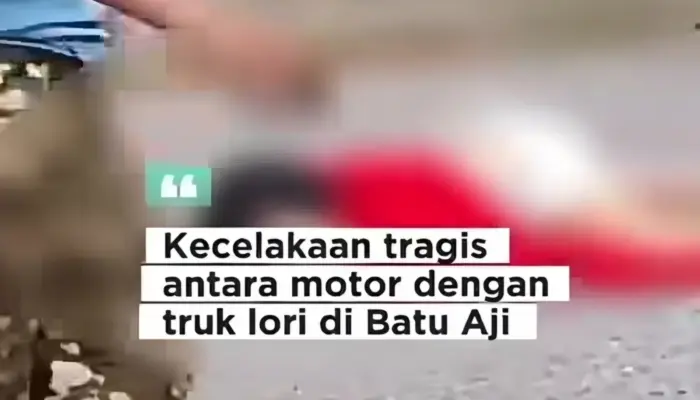 Kecelakaan Batuaji Batam Libatkan Motor dan Lori Pasir, Pengendara Perempuan Kritis