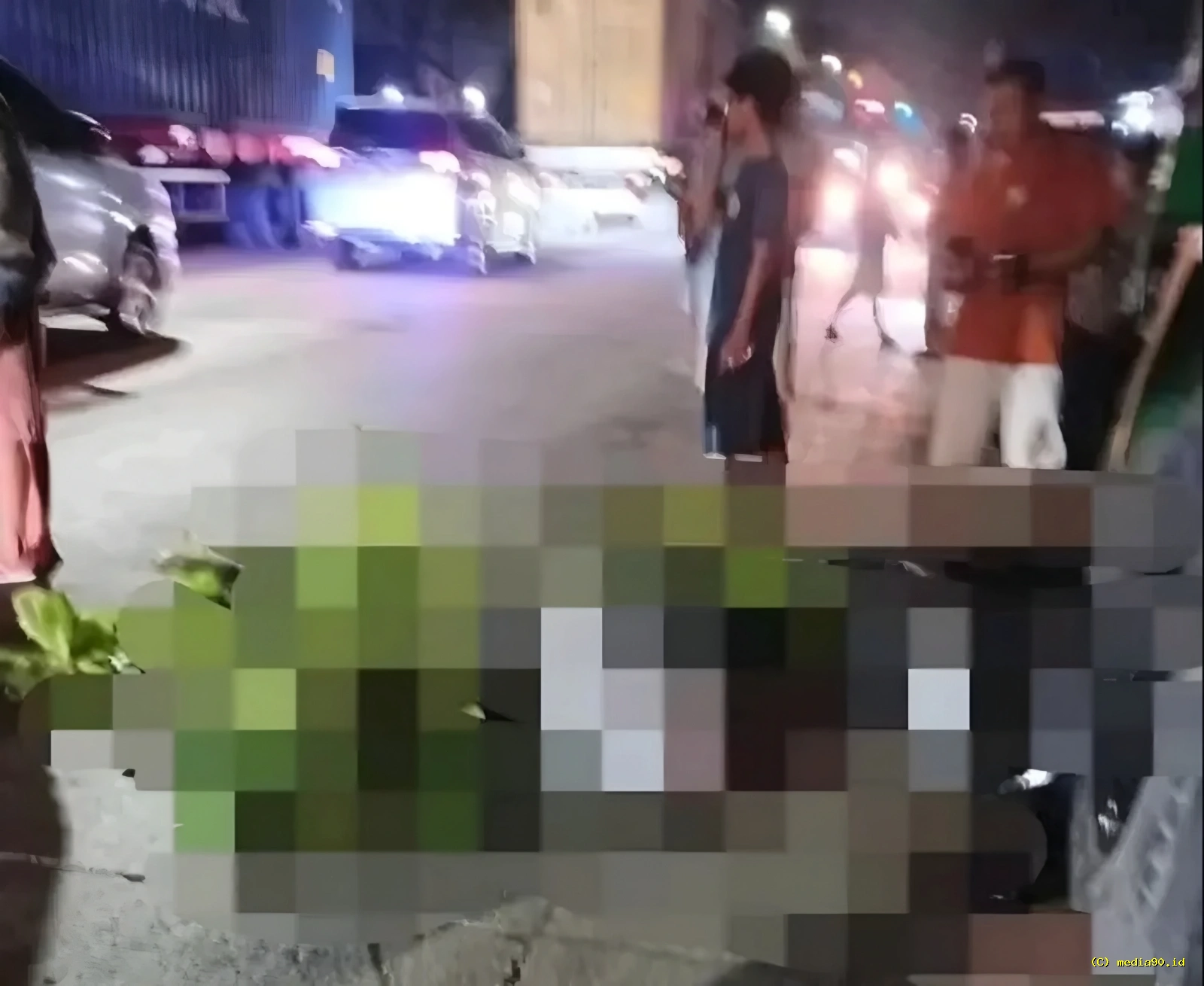 Kecelakaan di Jalan Ronggowarsito Pengendara Tewas Tabrak Truk Parkir di Tanjung Emas