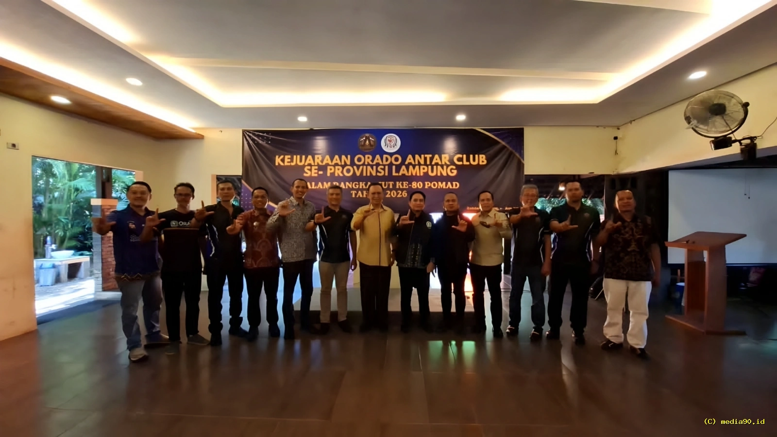 Kejuaraan Antar Klub Domino Digelar Orado Lampung Pasang Target Emas PON 2028 dan 2032