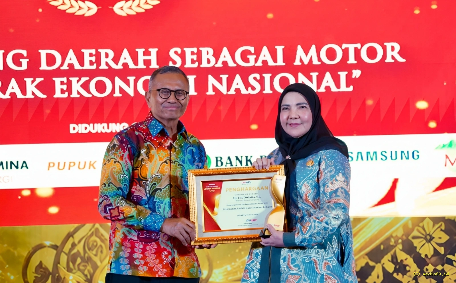 Kepemimpinan Diakui Nasional Wali Kota Bandar Lampung Terima Penghargaan Bergengsi
