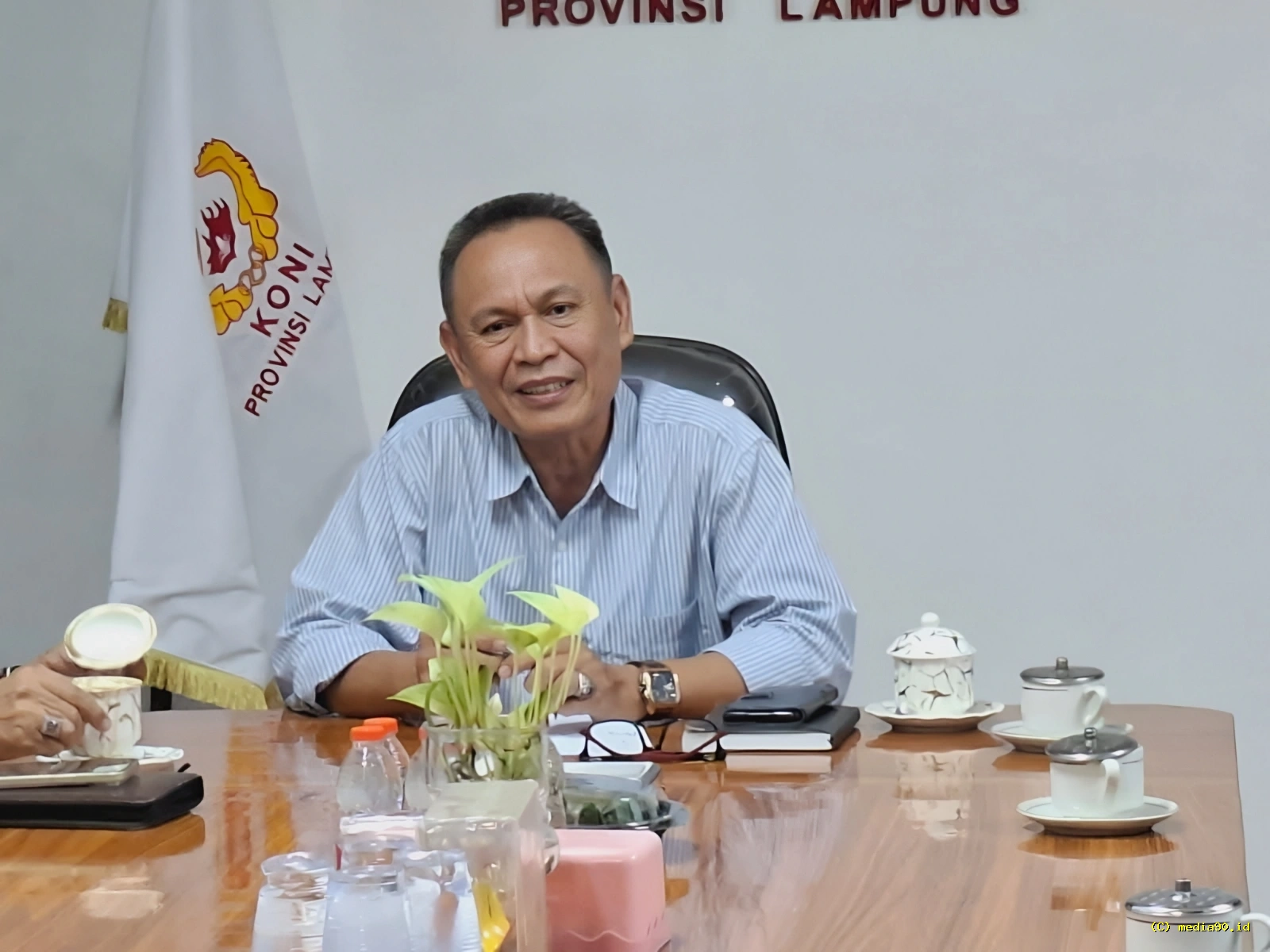 Ketua KONI Lampung Puji Keberhasilan Atlet Anggar Raih Dua Emas pada Kejurnas RDPS Cup Palembang