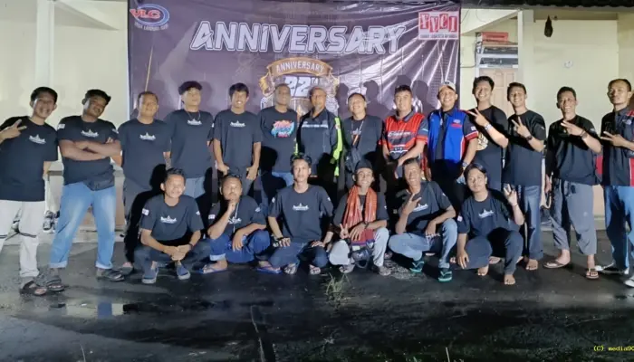 Vega Lampung Club Rayakan HUT ke-22, Sekaligus Lantik Anggota Baru Angkatan 19