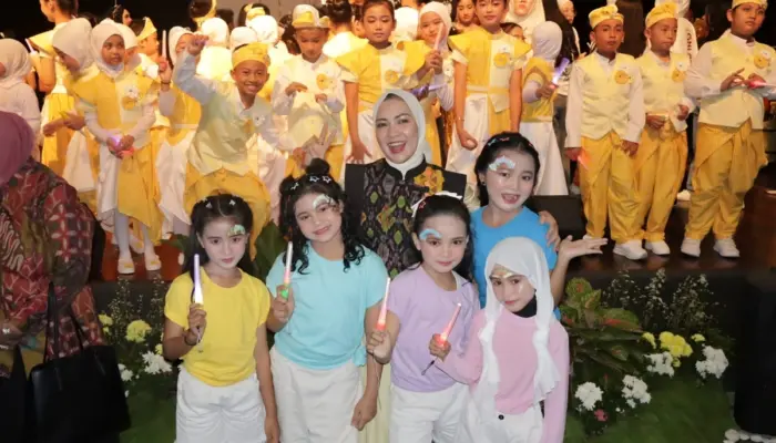 Ketua TP PKK Lampung Dukung Penuh JICF di Konser Pra Kompetisi GNLC