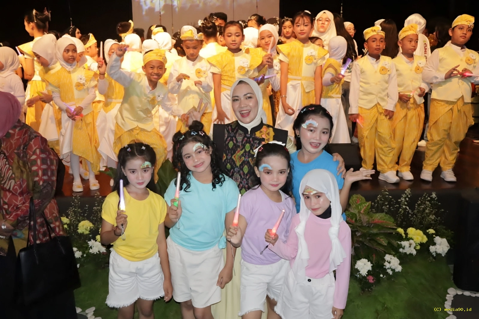 Konser Pra Kompetisi GNLC Berlangsung Meriah, JICF Dapat Dukungan Ketua TP PKK Lampung