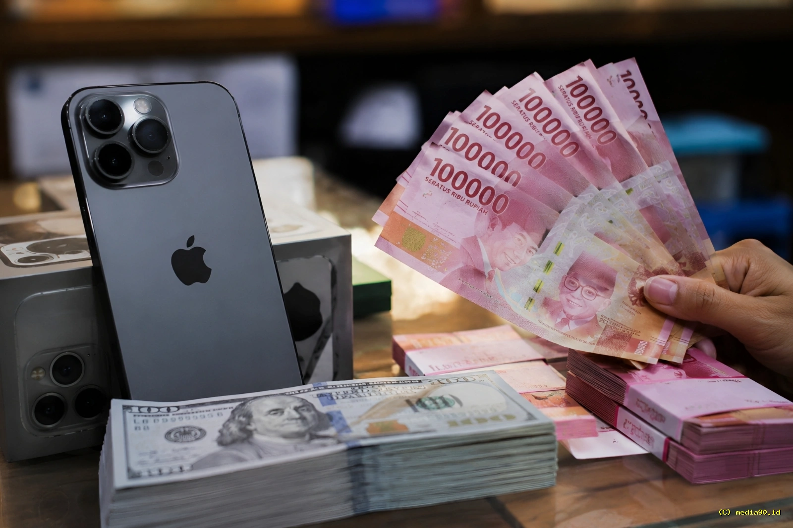 Kurs Dolar Meroket ke Rp18.000 Konsumen HP di Indonesia Diminta Bersiap