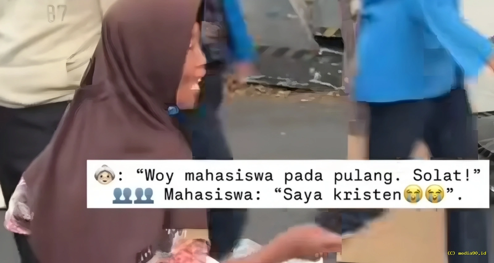 Momen Lucu di Tengah Demo Mahasiswa Jawaban Pemulung Ini Bikin Massa Pecah Tawa