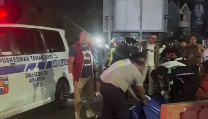 Kecelakaan Motor vs Truk Tangki di Simpang Jambu Dua Bogor, 1 Orang Tewas di Tempat