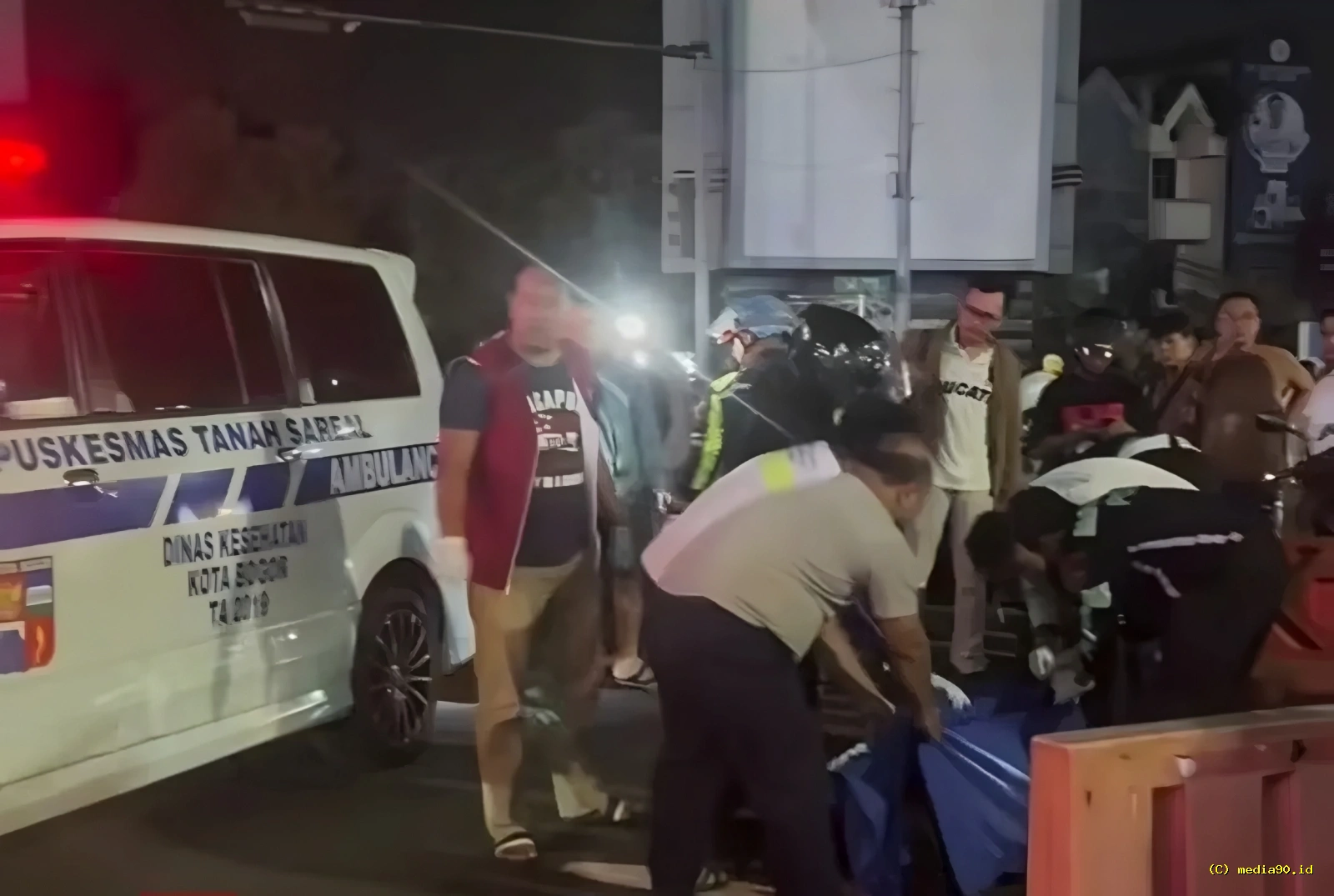 Motor Adu Banteng dengan Truk Tangki di Jambu Dua Bogor, 1 Orang Meninggal Dunia di Tempat
