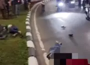 Dua Pengendara Motor Tewas Usai Tabrak Pembatas Jalan di Pakansari Bogor