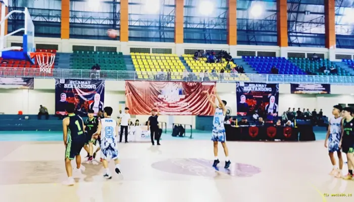 PP Perbasi Nilai Lampung Layak Jadi Tuan Rumah Event Basket Nasional