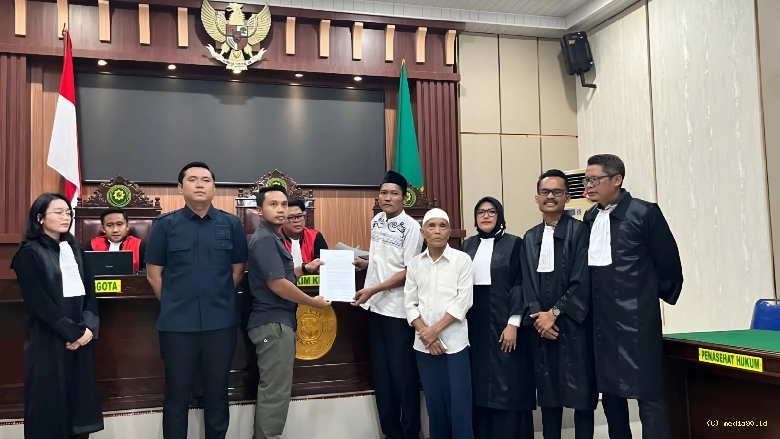 PTPN I Kawal Restorative Justice Kasus Getah Karet Kakek Mujiran dan Nur Wahid Masuki Tahap Pengadilan