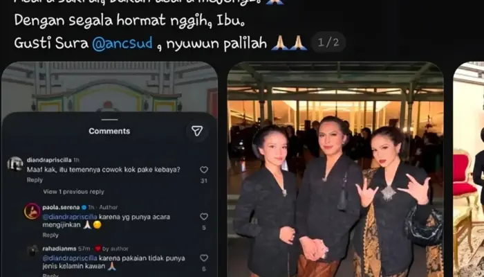Paola Serena Jadi Sorotan Usai Hadiri 1 Suro di Mangkunegaran, Unggahan Picu Perdebatan di Media Sosial