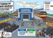 Panduan Komuter: Rekomendasi Parkir Murah Dekat Stasiun KRL di Jabodetabek