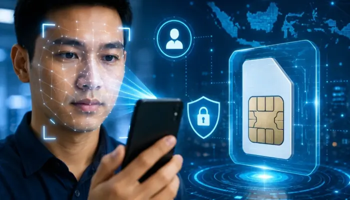 Mulai 1 Juli 2026, Registrasi SIM Card Wajib Verifikasi Wajah