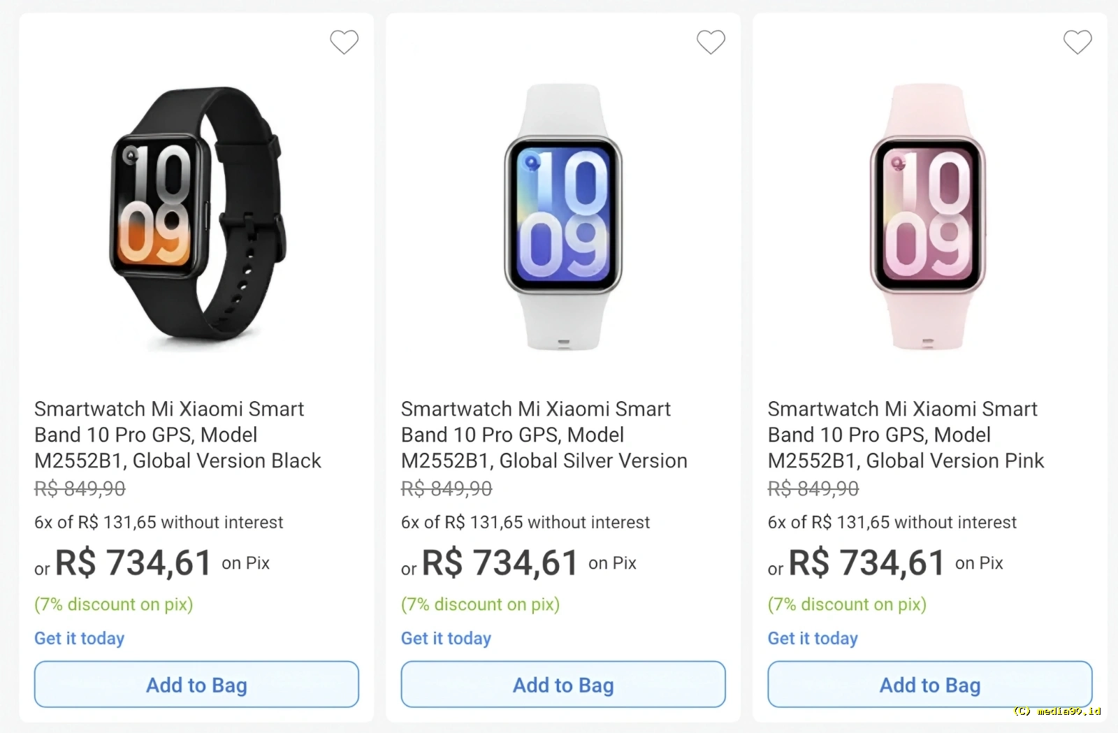 Penampakan Xiaomi Smart Band 10 Pro Beredar, Tawarkan Tiga Warna Berbeda