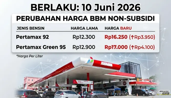Pertamax Naik Hampir Rp4.000 per Liter, Ini Harga Terbaru yang Mengejutkan Pengguna