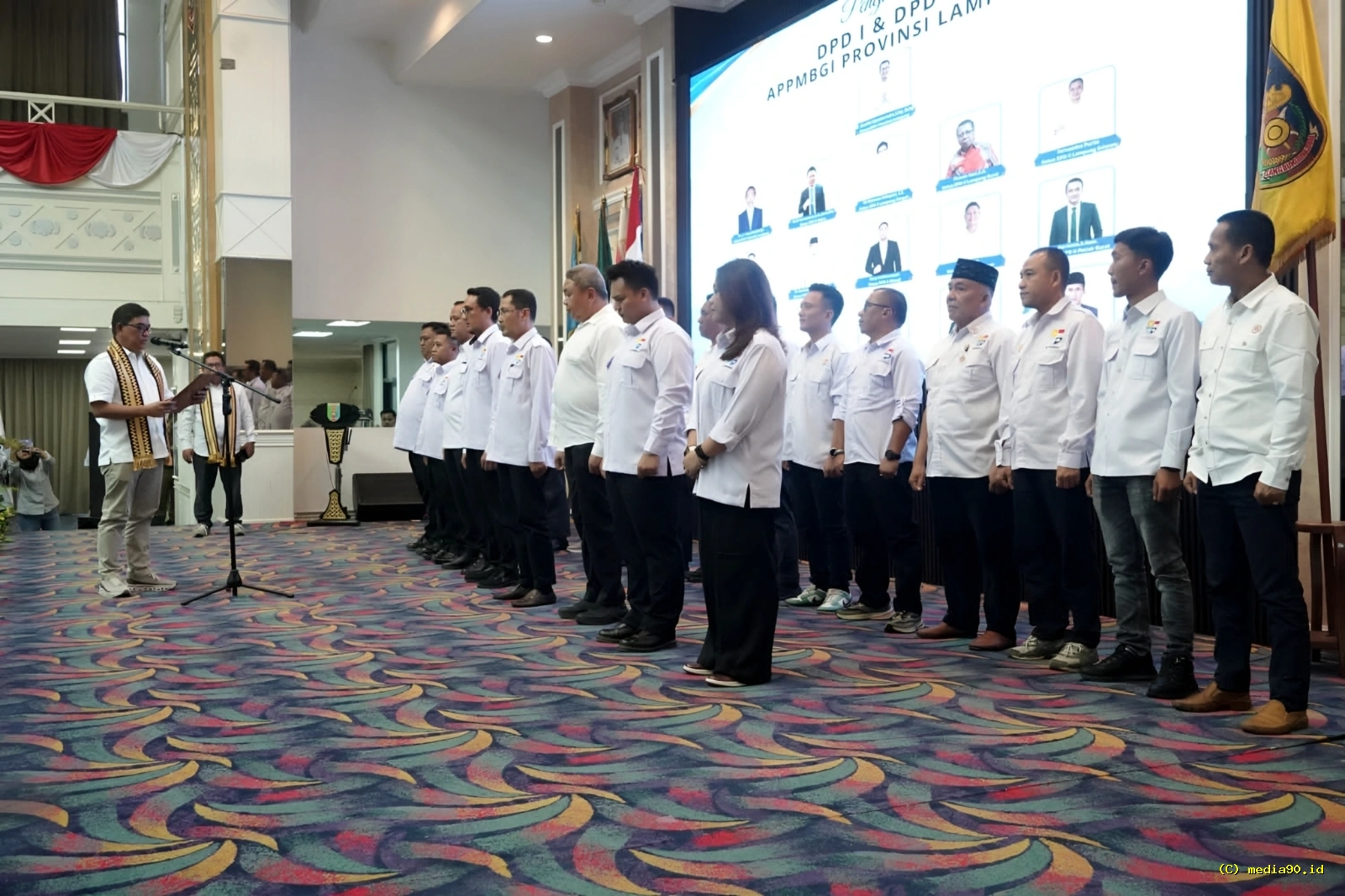 Pengurus APPMBGI Lampung Resmi Dikukuhkan Gubernur Dorong MBG Libatkan BUMDes dan UMKM Desa