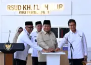 Presiden Prabowo Resmikan RSUD KH Muhammad Thohir Krui, Perkuat Layanan Kesehatan Modern di Lampung